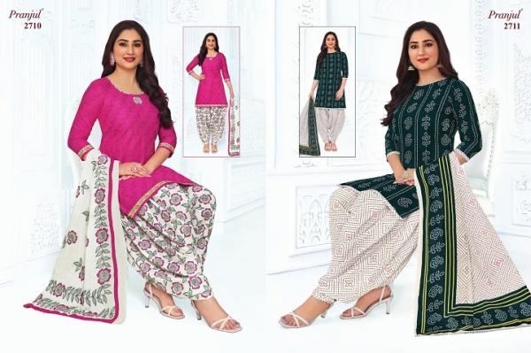 Pranjul Priyanshi Vol-27 Cotton Designer Exclusive Dress Material